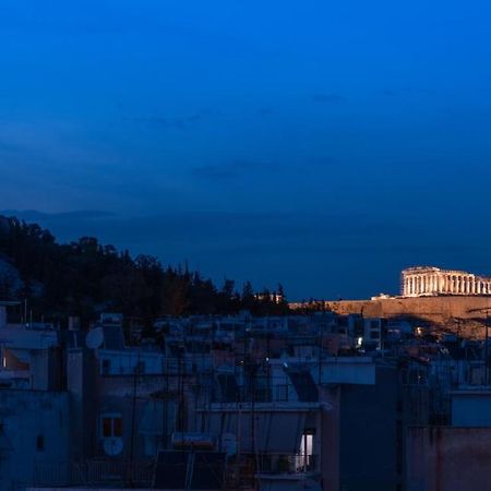 Topfloor Getaway Balcony&Hot Tub+Acropolis View เอเธนส์ ภายนอก รูปภาพ